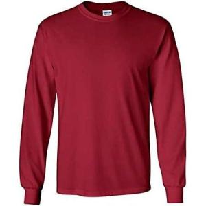 imageGildan Adult Softstyle Crewneck Sweatshirt Style GSF000Cardinal Red