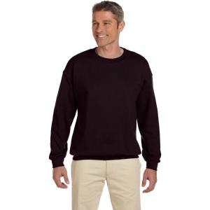imageGildan Adult Softstyle Crewneck Sweatshirt Style GSF000Chocolate