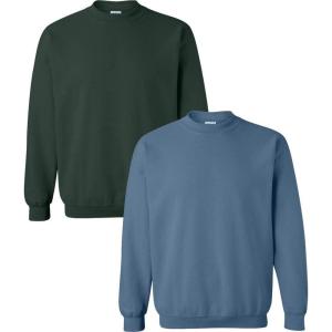 imageGildan Adult Softstyle Crewneck Sweatshirt Style GSF000Forestindigo