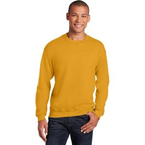 imageGildan Adult Softstyle Crewneck Sweatshirt Style GSF000Gold