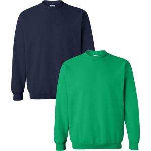 imageGildan Adult Softstyle Crewneck Sweatshirt Style GSF000Navyirish