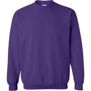 imageGildan Adult Softstyle Crewneck Sweatshirt Style GSF000Purple