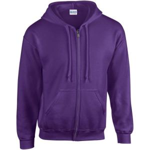 imageGildan Fleece Zip Hoodie Sweatshirt Style G18600 MultipackPurple