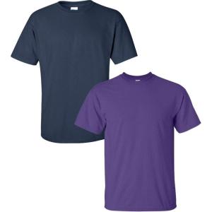 imageGildan Hammer Adult TShirt 2Pack Style GH0001 Navy  1 Purple