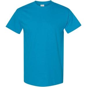 imageGildan Hammer Adult TShirt 2Pack Style GH0001 Sapphire  1 Maroon