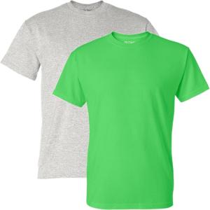 imageGildan Hammer Adult TShirt 2Pack Style GH000AshLime