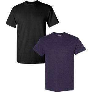imageGildan Hammer Adult TShirt 2Pack Style GH000Black  Blackberry