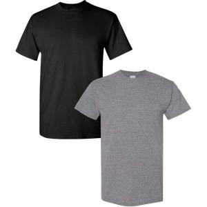 imageGildan Hammer Adult TShirt 2Pack Style GH000Blackgraphite