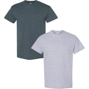 imageGildan Hammer Adult TShirt 2Pack Style GH000Dark Heathersport Grey
