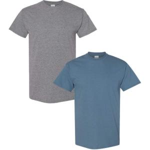 imageGildan Hammer Adult TShirt 2Pack Style GH000Graphiteindigo