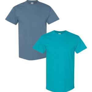 imageGildan Hammer Adult TShirt 2Pack Style GH000Indigotropical