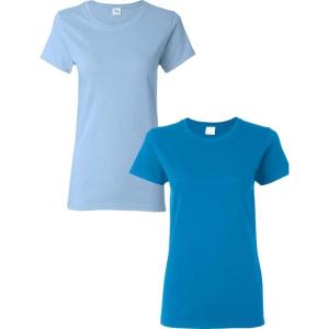 imageGildan Hammer Adult TShirt 2Pack Style GH000Lightbluesapphire