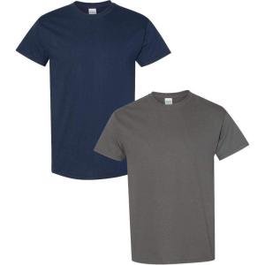 imageGildan Hammer Adult TShirt 2Pack Style GH000Navycharcoal