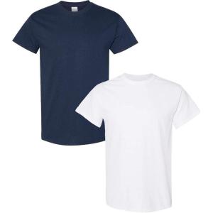 imageGildan Hammer Adult TShirt 2Pack Style GH000Navywhite