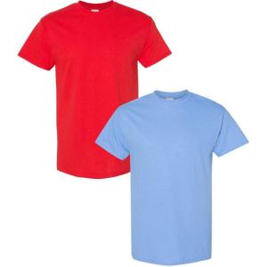 imageGildan Hammer Adult TShirt 2Pack Style GH000Redcarolina