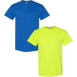 imageGildan Hammer Adult TShirt 2Pack Style GH000Royalsafety Green