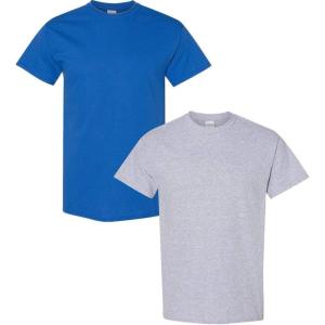 imageGildan Hammer Adult TShirt 2Pack Style GH000Royalsport Grey