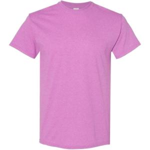 imageGildan Hammer Adult TShirt 2Pack Style GH000Safety Greenheather Orchid
