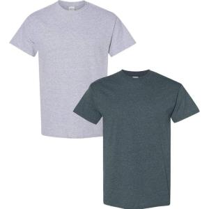 imageGildan Hammer Adult TShirt 2Pack Style GH000Sportgreydarkheather