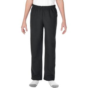 imageGildan Kids Youth Open Bottom Sweatpants Style G18400BBlack