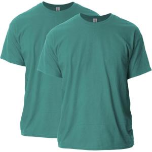 imageGildan Unisex Adult Ultra Cotton TShirt Style G2000 MultipackJade Dome 2pack