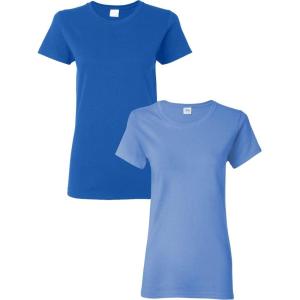 imageGildan Womens Heavy Cotton TShirt Style G5000L 2PackRoyalcarolina