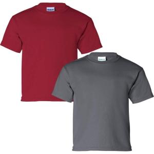 imageGildan Youth Ultra Cotton TShirt Style G2000B MultipackCardinalcharcoal
