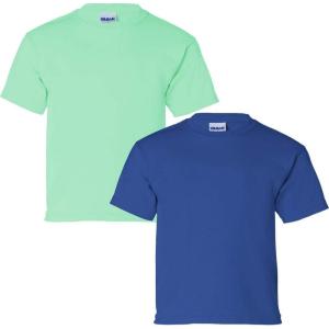 imageGildan Youth Ultra Cotton TShirt Style G2000B MultipackMintroyal