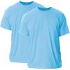 imageGildan Adult Heavy Cotton TShirt Style G5000 MultipackLight Blue 2pack