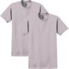 imageGildan Unisex Adult Ultra Cotton TShirt Style G2000 MultipackIce Grey