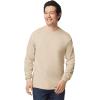 imageGildan Adult Ultra Cotton Long Sleeve TShirt Style G2400 MultipackSand 3pack