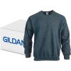 imageGildan unisexadult Fleece Crewneck Sweatshirt Style G18000 MultipackDark Heather 36pack