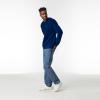 imageGildan unisexadult Fleece Crewneck Sweatshirt Style G18000 MultipackNavy 1pack
