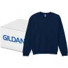 imageGildan unisexadult Fleece Crewneck Sweatshirt Style G18000 MultipackNavy 36pack