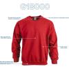 imageGildan unisexadult Fleece Crewneck Sweatshirt Style G18000 MultipackRed 1pack