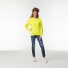 imageGildan unisexadult Fleece Crewneck Sweatshirt Style G18000 MultipackSafety Green 1pack