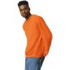 imageGildan unisexadult Fleece Crewneck Sweatshirt Style G18000 MultipackSafety Orange 1pack