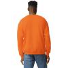 imageGildan unisexadult Fleece Crewneck Sweatshirt Style G18000 MultipackSafety Orange 1pack