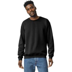 imageGildan unisexadult Fleece Crewneck Sweatshirt Style G18000 MultipackBlack 1pack