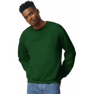 imageGildan unisexadult Fleece Crewneck Sweatshirt Style G18000 MultipackForest Green 1pack