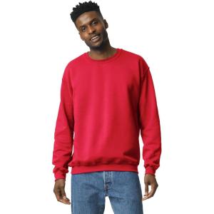 imageGildan unisexadult Fleece Crewneck Sweatshirt Style G18000 MultipackRed 1pack