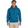 imageGildan Mens Heavy Blend Drawcord Hooded Sweatshirt Safety PinkAntiquesapphire