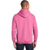 imageGildan Mens Heavy Blend Drawcord Hooded Sweatshirt Safety PinkAzalea