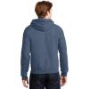 imageGildan Mens Heavy Blend Drawcord Hooded Sweatshirt Safety PinkLegionblue