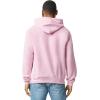 imageGildan Mens Heavy Blend Drawcord Hooded Sweatshirt Safety PinkLight Pink