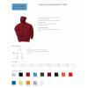 imageGildan Mens Heavy Blend Drawcord Hooded Sweatshirt Safety PinkMaroon