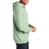 imageGildan Mens Heavy Blend Drawcord Hooded Sweatshirt Safety PinkMint Green
