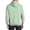 imageGildan Mens Heavy Blend Drawcord Hooded Sweatshirt Safety PinkMint Green