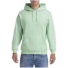imageGildan Mens Heavy Blend Drawcord Hooded Sweatshirt Safety PinkMintgreen