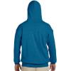 imageGildan Mens Heavy Blend Drawcord Hooded Sweatshirt Safety PinkNavy